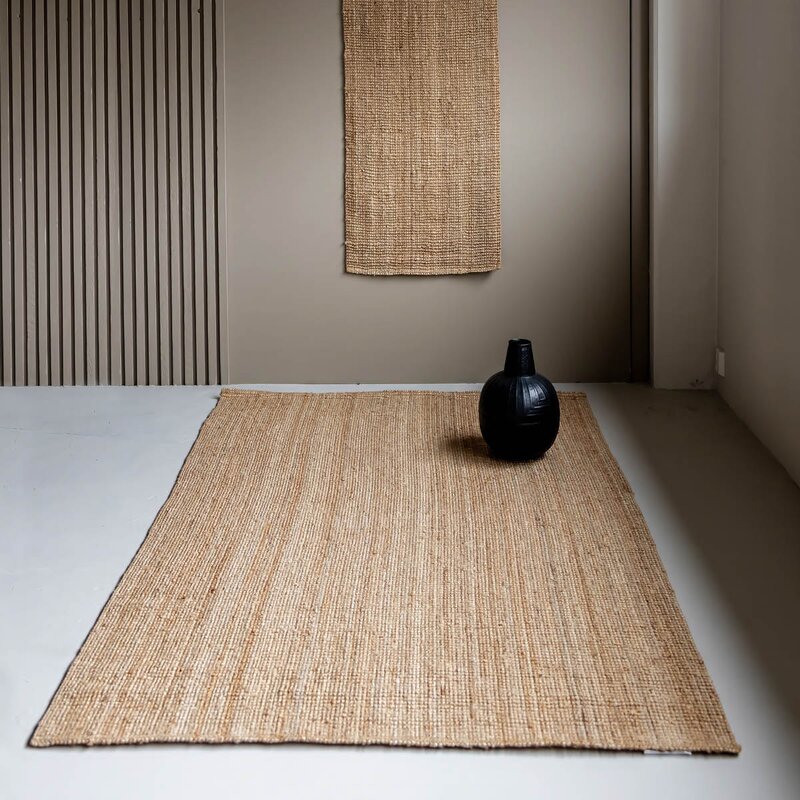 Lone Tepper Earth jute gulvteppe 70x230 cm natur