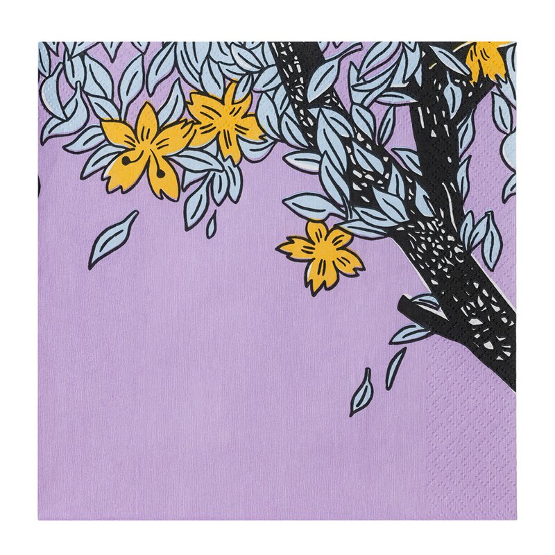 MoominArabia Mummi serviett 33x33 cm 20 stk Venner for alltid