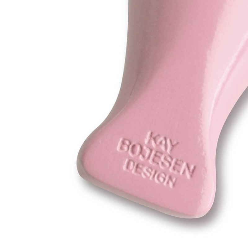 Kay Bojesen Denmark Kay Bojesen nøkkelring minifugl med lær rosa