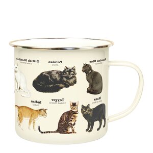 Gift Republic Emaljekopp 50 cl katter