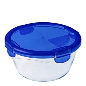 Pyrex Cook & Go oppbevaringsboks 0,7L blå/klar