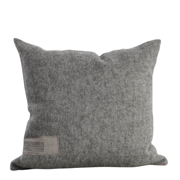 Lovley Linen - Double putetrekk ull 50x50 cm Natural Beige