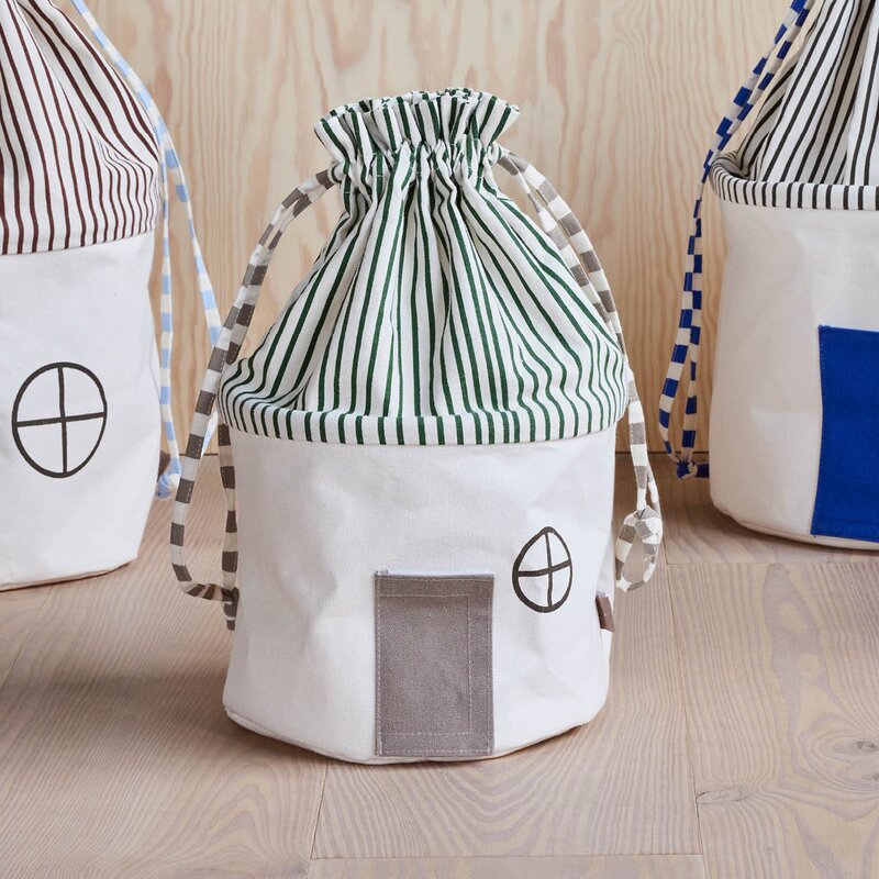 OYOY Koya oppbevaringskurv 26x26x40 cm Clay