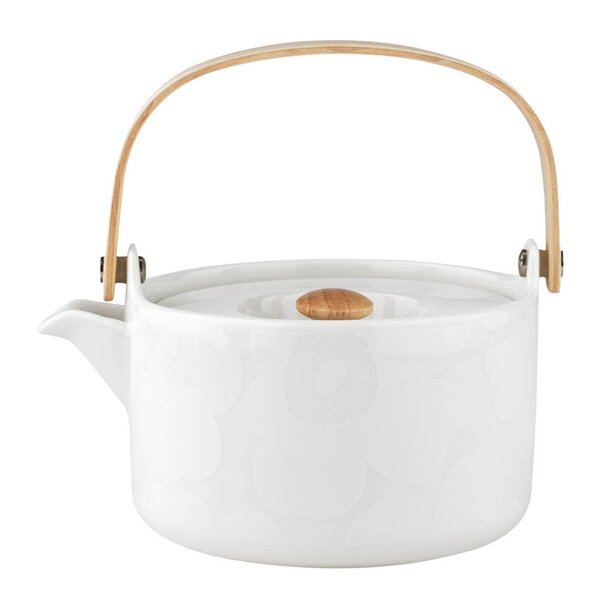 Marimekko - Oiva Unikko tekanne 0,7L hvit