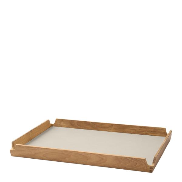 LIND DNA – Airy teak brett 28,6×36,6 cm nupo oyster white