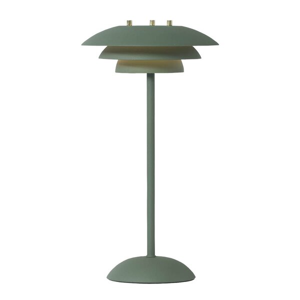 Aneta Lighting Epsilon Recharge portabel bordlampe 37 cm grønn