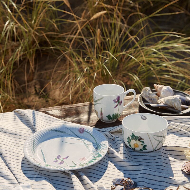 Kähler Hammershøi Summer skål 12 cm coastal flower