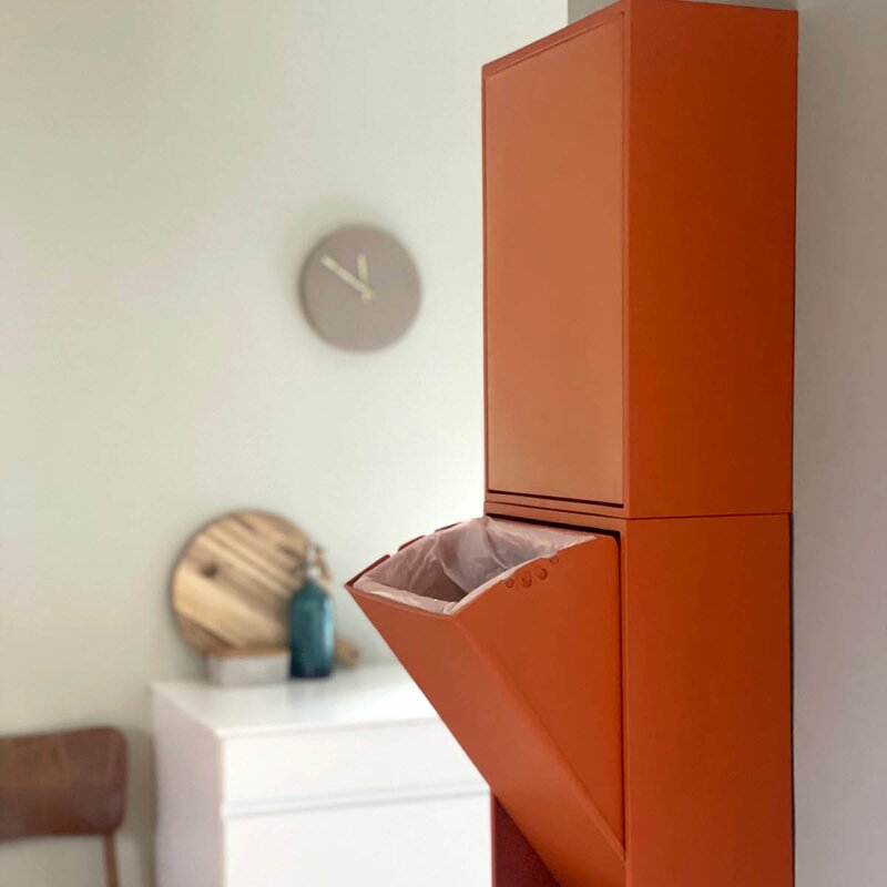 ReCollector Recycling kildesorteringsboks 30x15x40 cm Nordic Sunset
