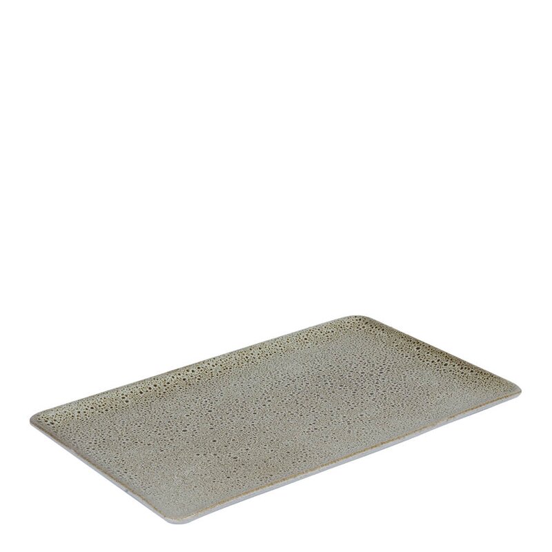 Aida RAW tallerken 31,5x20 cm sandy beige
