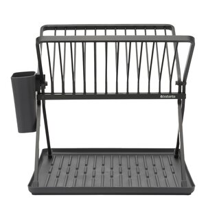 Brabantia SinkSide sammenleggbart oppvaskstativ 31,5x33x37 cm svart