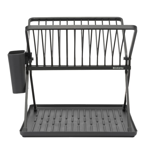 Brabantia SinkSide sammenleggbart oppvaskstativ 31,5x33x37 cm svart