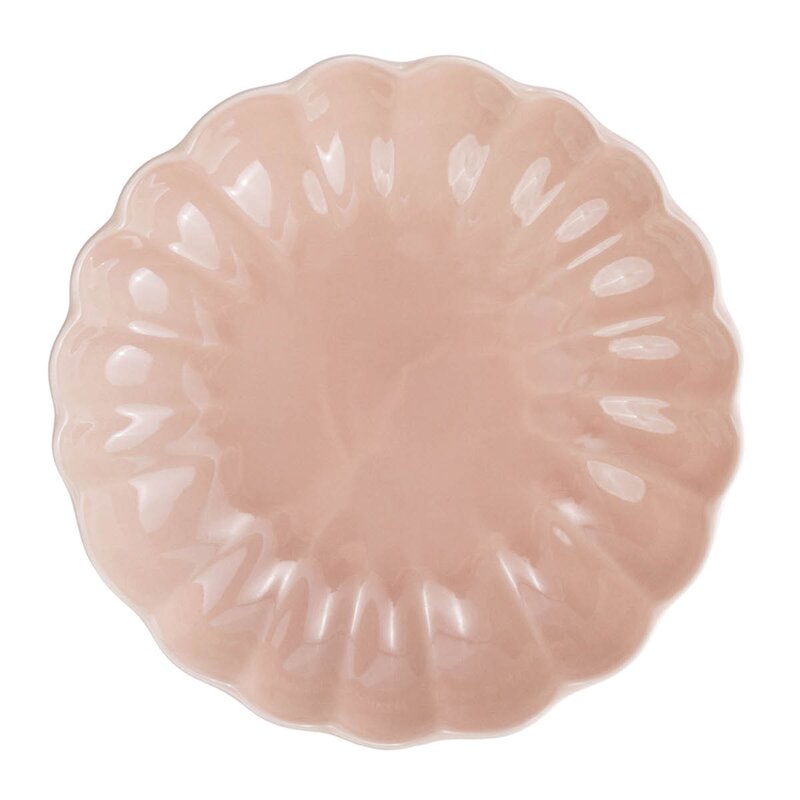 Stiernholm Lotus pastatallerken 21,5 cm støvet rosa