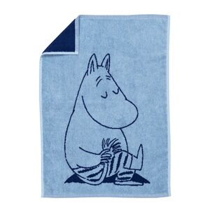 MoominArabia Mummi håndkle 50x70 cm Mummitrollet marineblå