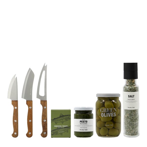 Nicolas Vahé Gavesett Tapas Thesday Or Thursday tapaspålegg,oliven og urtesalt