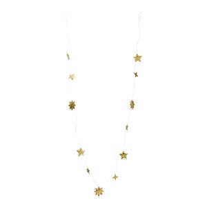 House Doctor Stars girlander 200 cm antikk messing