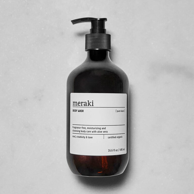 Meraki Pure Basic dusjsåpe 490 ml