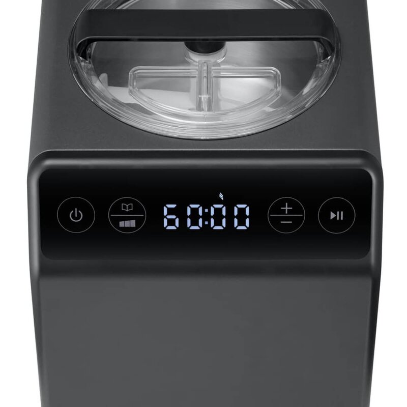 Graef Iskremmaskin med kompressor 2L IM706E iron mica