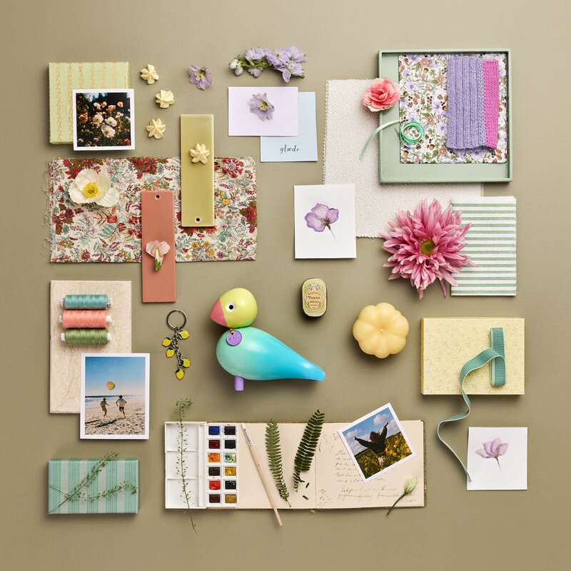 Kay Bojesen Denmark Story Bird sangfugl Joy 15,5 cm aqua