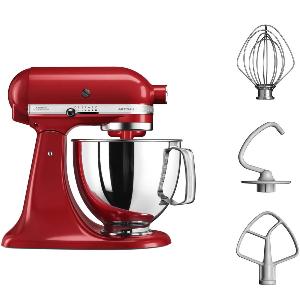 KitchenAid Artisan kjøkkenmaskin 5KSM125EER 4,8L empire red