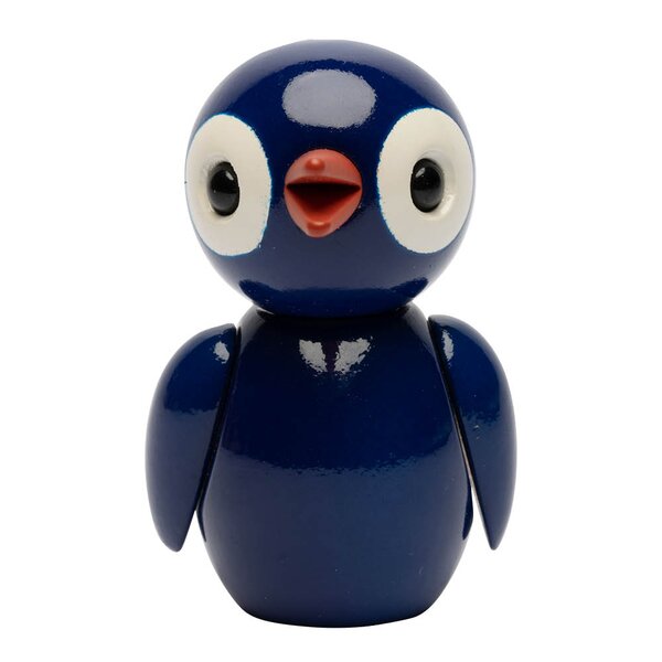 Spring Copenhagen Spring Birds trefigur 6,5 cm dazzling dark blue