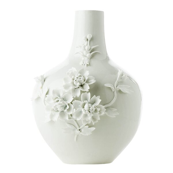 Pols Potten - 3D vase 30x37 cm blomst/hvit