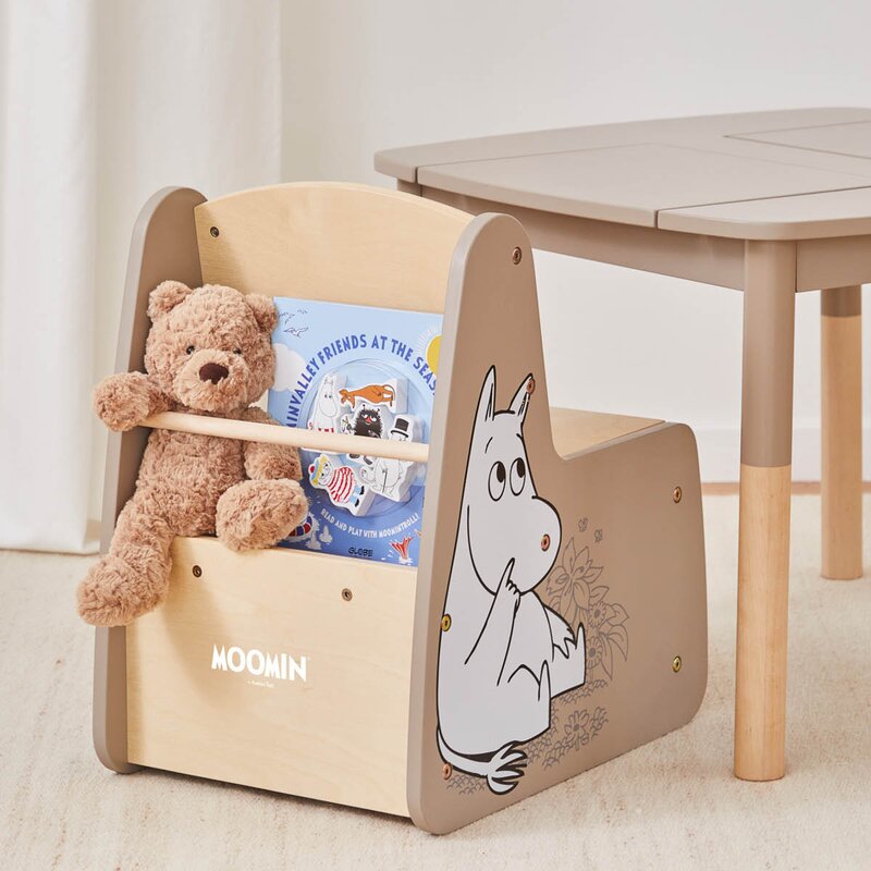 Barbo Toys Mummi oppbevaringstol 45x33x48 cm beige