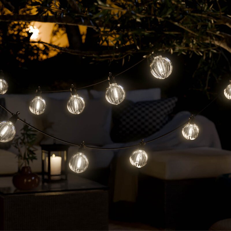 DeluxeHomeart LED lyslenke startsett stor 8 m stripe
