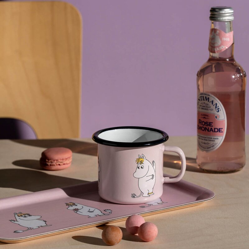 Muurla Mummi brett 13x27 cm Snorkfrøken rosa