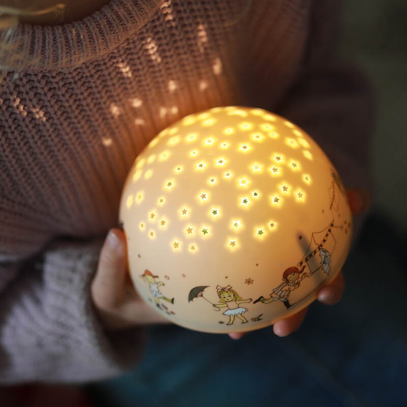 Rätt Start Pippi nattlys med stjernehimmel og musikk