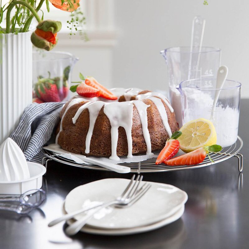 Gastromax Baking kakeform 1,8L 22 cm karbonstål