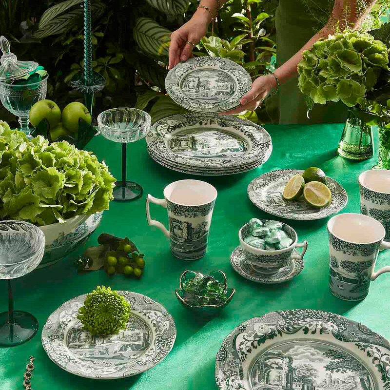 Spode Heritage Green Italian sett 12-deler 
