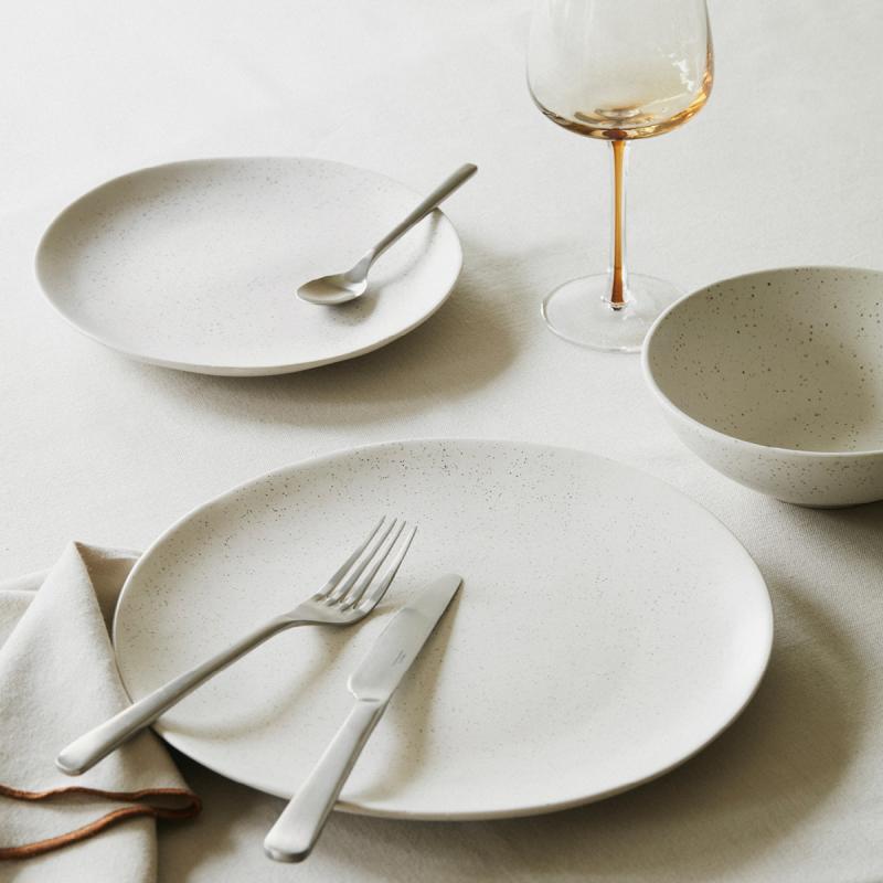 Broste Copenhagen Nordic Vanilla skål 17 cm kremhvit