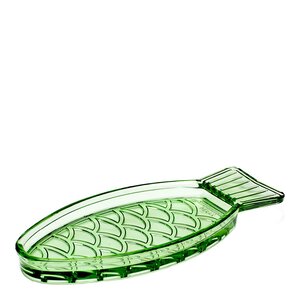 Serax Fish & Fish serveringsfat N°1 23x10x2 cm grønn