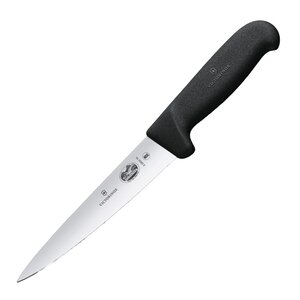 Victorinox Fibrox kokkekniv 12 cm svart