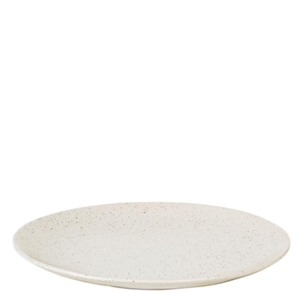 Broste Copenhagen – Nordic Vanilla middagstallerken 26 cm kremhvit