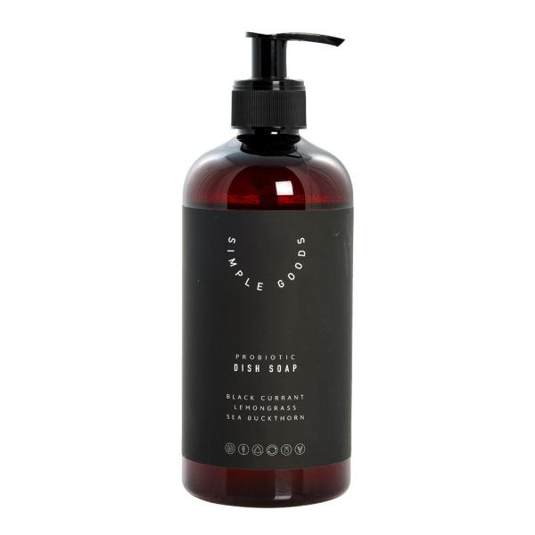 Simple Goods – Lemongrass oppvasksåpe 450 ml pumpeflaske svart