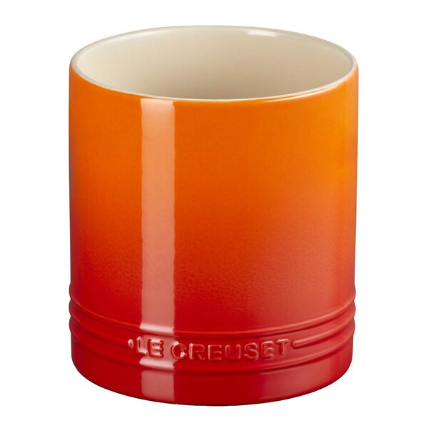 Le Creuset Signature bestikk- og redskapskrukke 1,1L volcanic