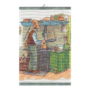 Ekelund Pettson & Findus kjøkkenhåndkle pannekaker 40x60 cm