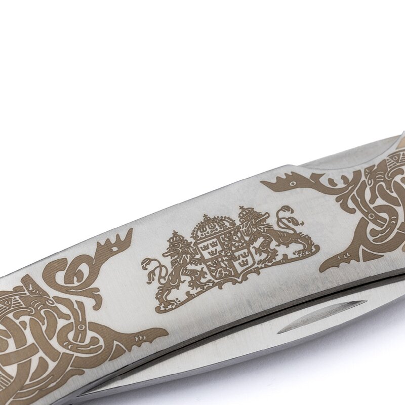 EKA Classic 5 foldekniv 6,2 cm rustfritt stål