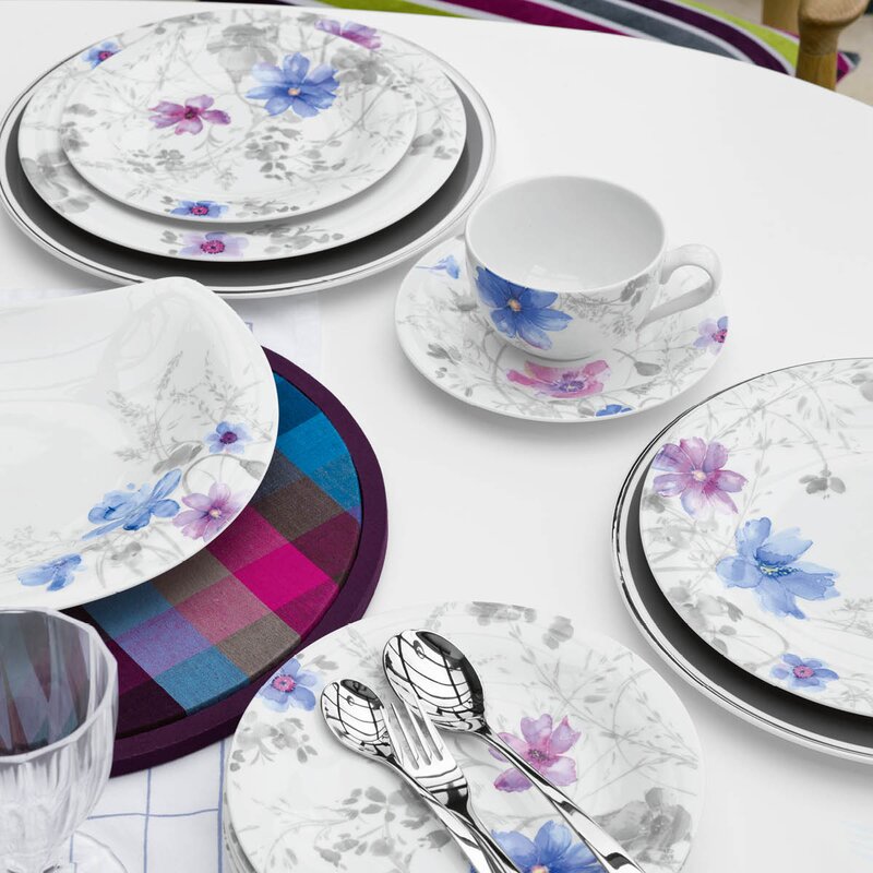 Villeroy & Boch Mariefleur Gris Basic tallerken 21 cm full dekor