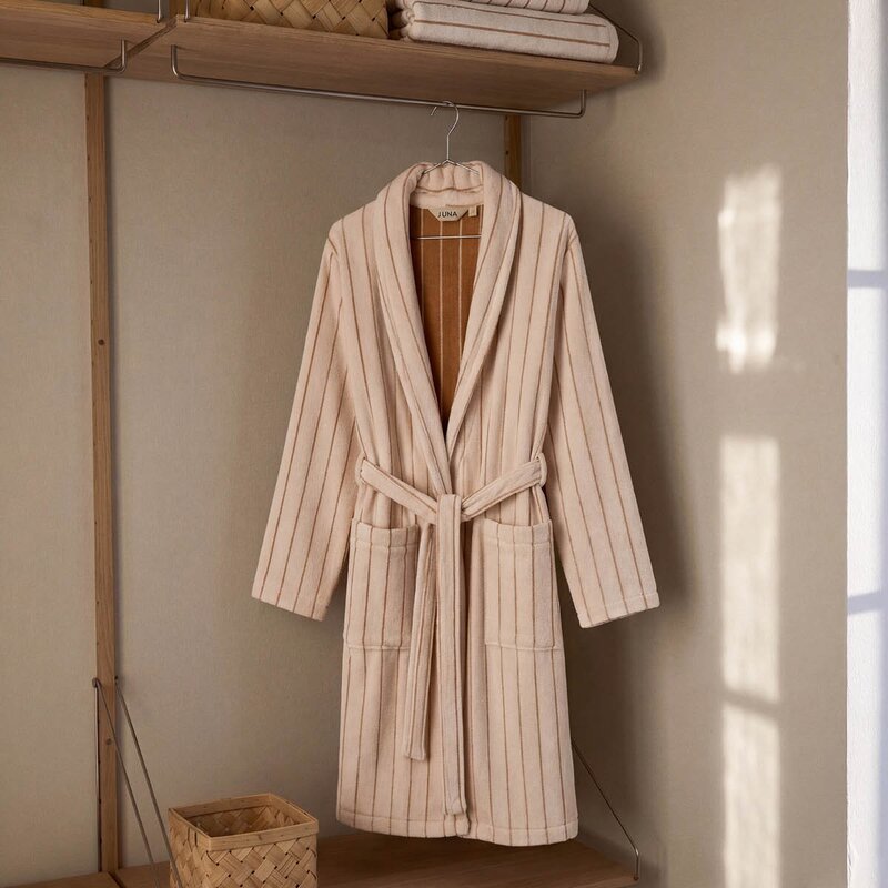 Juna Soft badekåpe S/M offwhite