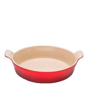 Le Creuset Heritage ildfast form rund 24 cm cerise