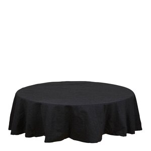 Fondaco Vide rund bordduk Ø160 cm svart
