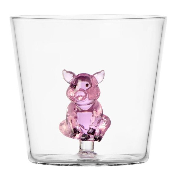 Ichendorf Milano Animal Farm vannglass 30 cl gris