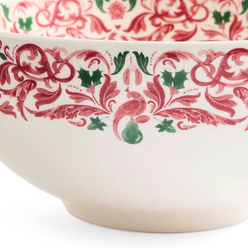 Spode Christmas Tree Yuletide salatbolle 23 cm