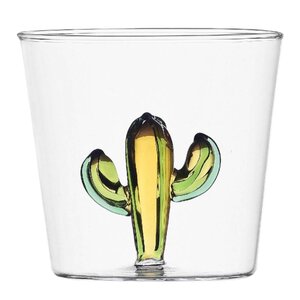 Ichendorf Milano Desert Plants vannglass 30 cl kaktus grønn/rav