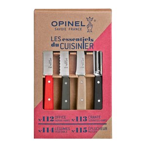 Opinel Essentials knivsett 4 deler loft