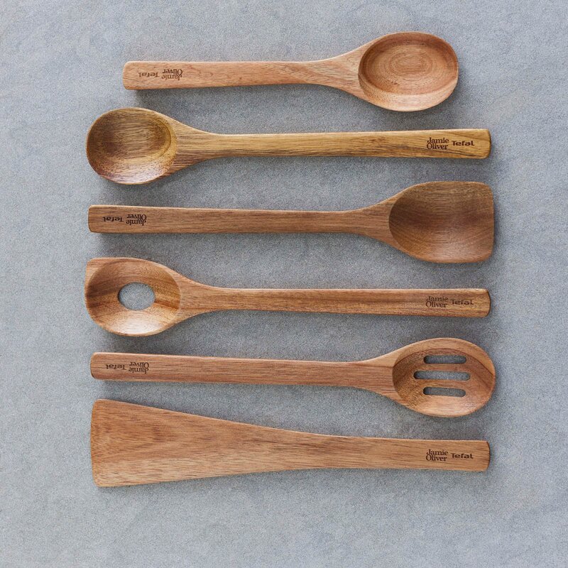 JAMIE OLIVER TEFAL Acacia stekespade 30 cm