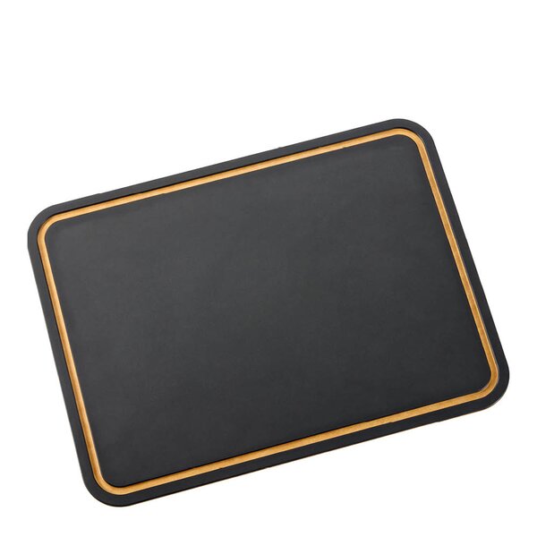 Dorre Sami skjærebrett i furu 37 cm svart