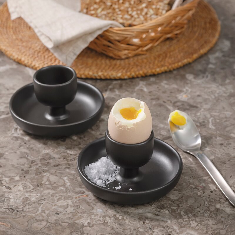Eva Solo Nordic Kitchen eggeglass 2 stk svart